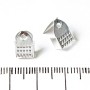 Cord End Crimps, pack of 30pcs, 7x14mm