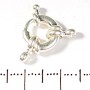 Light Bugle Clasp for Beads and Bracelets on One Thread