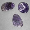 Pendant “Amethyst”, diameter 38-58×27-36mm± assortment sizes (with natural imperfections)