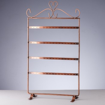 Jewellery Stand Earring Hanger 4 Tiers Copper 37x20cm