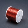Craft Elastic Cord Copper, Spool Length 30m+