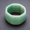 Elite Jade Bracelet on Elastic Rectangular links 4x2, 8cm