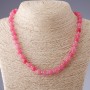 Necklace Turquoise? Wait no Turmaline is tourmaline. Translating: Turmaline bead necklace 8mm diameter, 45cm length