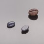 Cabochon Findings Mini Oval Aventurine Blue Sands Night of Cairo, 8x5mm