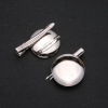 Price per pack /10 pcs. 23 mm Metal Brooch Base