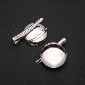 Price per pack /10 pcs. 23 mm Metal Brooch Base