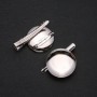 Price per pack /10 pcs. 23 mm Metal Brooch Base