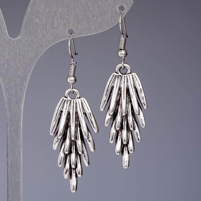 Earrings under ‘silver’ Hedgehogs, length 5cm