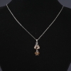 Pendant on chain Ladybird, length 55cm, pendant length 3.5 cm