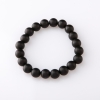 Shungite Bracelet (Imitation) on Elastic, diameter 10mm, length 18cm+