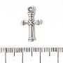 Findings Cross Pendant 20x11mm pack 20g +/- 24pcs