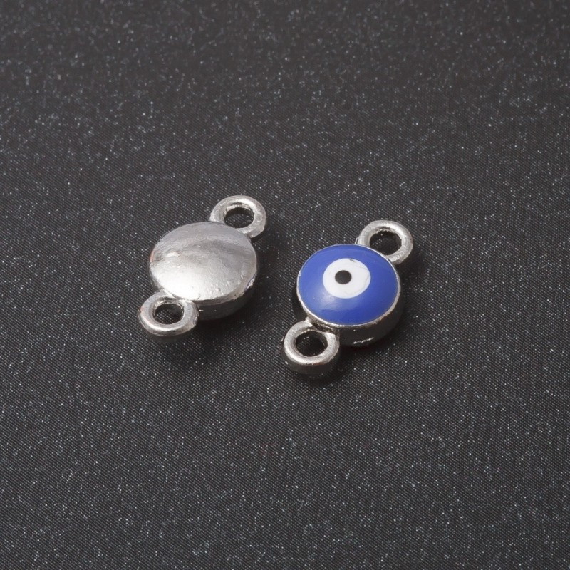 Jewellery Findings Round "Eye" Connector 1.5cm, Pack of 10
