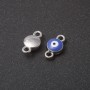 Jewellery Findings Round "Eye" Connector 1.5cm, Pack of 10