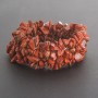 Red Jasper Bracelet, “Stone Chip” Beads, on Elastic