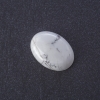 Findings Cabochon Cacholong Natural Stone 25x18mm