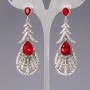 Crystal Chandelier Earrings "Opulent Age"