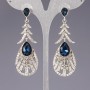 Crystal Chandelier Earrings "Opulent Age"
