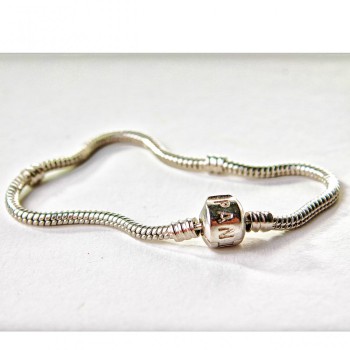 Bracelet base for PANDORA 21cm colour “silver”