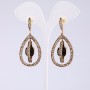 Long Evening Earrings, 5.5 cm Length