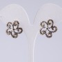 "Drop Silver" Earrings, diameter 2cm