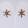 "Drop Silver" Earrings, diameter 2cm