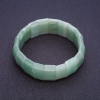 Clearance Jade Bracelet, Elastic, Rectangular Link 2.5x1.1cm