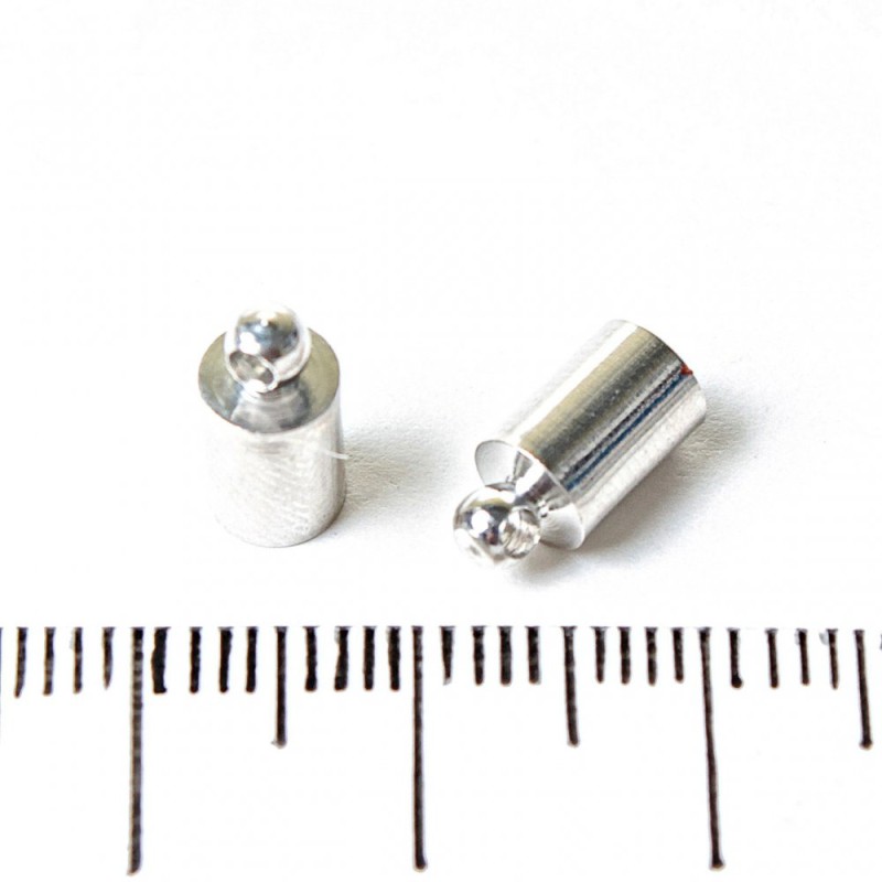 Findings Cord End for Cords 6x10mm Pack of 30 (+/-) pcs