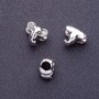 Pandora-Style "Elephant" Bead 10x12mm, 4.5mm Hole, 20g Pack ±11pcs