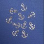 Anchor Pendant Finding, Length 17x13mm, Hole 1-1.5mm, Pack 20g +5pcs