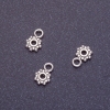 Jewellery Findings Bail, Length 9mm d1-6mm d2-1.5mm d3mm, Silver Colour, Pack 20g +/- 104pcs