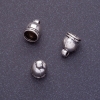 Findings End Cap, length 11x7.5mm d2-5mm d3-1.5mm Silver, pack 20g +/-25pcs