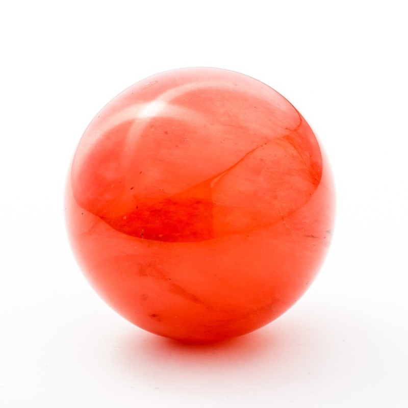 Calcite ball souvenir made of natural stone Calcite weight from 140g price per 100 g