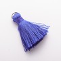 Craft Blank Mini Tassel with Ring "Silk" Lcm, 5mm Diameter, Price per 1 pc