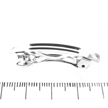 Price per pack /10pcs 40mm Metal Hairpin Base