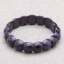 Aventurine Bracelet (Synthetic) "Blue Sand Cairo Night" 15x12x7mm+