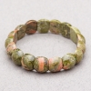 Natural Stone Heliotrope Bracelet 15x12x7mm+