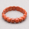 Natural Stone Red Jasper Bracelet 15x12x7mm+