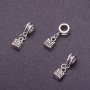 Findings Bail with Pandora Treasure Chest Charm, Length 3cm Pack of 5 pcs