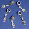 Findings Bail with Pandora Toy Soldier Charm, Length 3cm Pack of 5 pcs