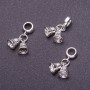 Findings Bail with Pandora Bells Charm L, 5cm, pack of 3