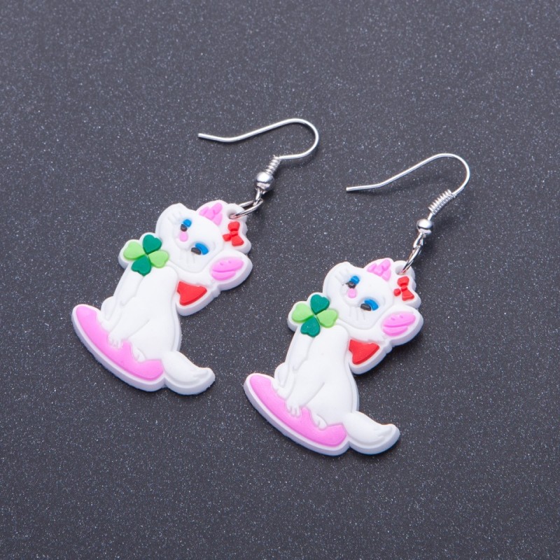 Kittens Earrings, 5cm length