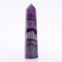 Clearance! Faceted Crystal Point souvenir natural stone Amethyst assorted (price per 100 grams)