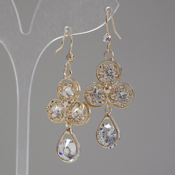 ( 5.5 cm ) Earrings with hook fastening