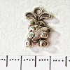 Findings Pendant "Rabbit with Carrot" 14mm, pack 20g +/-22pcs