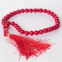 Beads Necklace Coral, 10mm beads, length 30cm