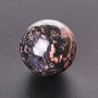 Souvenir Sphere, Natural Stone Rhodonite, Price per 100g (Weight from 450g)