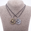 "Pirates" Matching Friendship Pendant on Cord, 45cm Length, Metal Colour "Silver and Bronze"