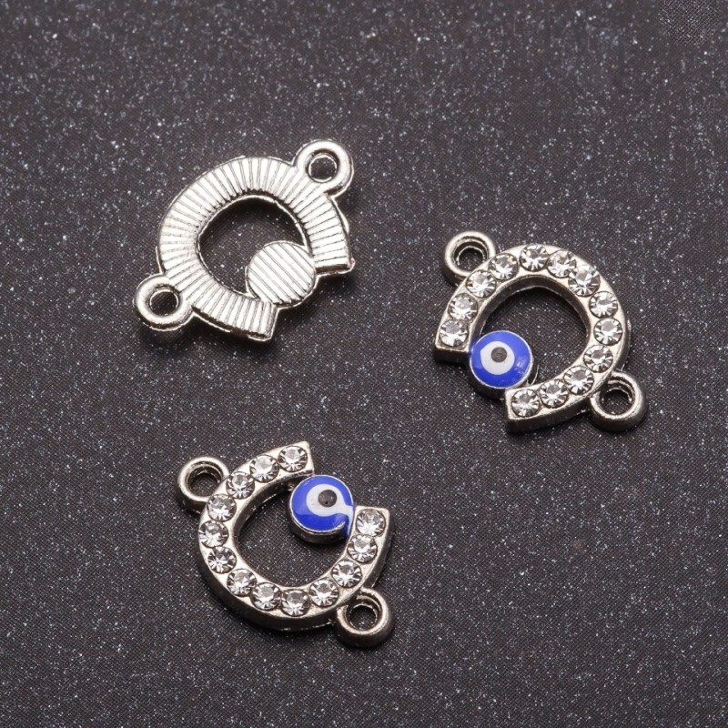Connector Finding Horseshoe, 17x11mm, Pack of 3