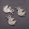 Jewellery Findings Angel Pendant 21x14mm, pack of 20g +/- 17pcs