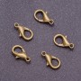 Lobster Clasp, 16mm Length, Metal Colour Bronze (Pack of 10)
